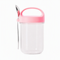 🥣 50% OFF! ✨ Portable Glass Overnight Oats Jar with Spoon & Leakproof Lid – Airtight Seal, Built-In Spoon Holder & Heat-Resistant Glass – Fresh Breakfast Anywhere 🏃