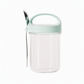 🥣 50% OFF! ✨ Portable Glass Overnight Oats Jar with Spoon & Leakproof Lid – Airtight Seal, Built-In Spoon Holder & Heat-Resistant Glass – Fresh Breakfast Anywhere 🏃