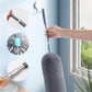 🧹 50% OFF! ✨ Retractable Rod Fiber Dust Cleaning Artifact – Electrostatic Dust Trap, Flexible Bend & Washable Microfiber – Clean High Places Without Ladders 🏠