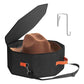 🎩 50% OFF! ✨ Portable Hat Storage Box with Shoulder Strap & Door Hook – Reinforced Protection, Dual Carry Modes & High-Density Polyester – Travel with Your Hats Anywhere 🧳