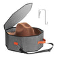 🎩 50% OFF! ✨ Portable Hat Storage Box with Shoulder Strap & Door Hook – Reinforced Protection, Dual Carry Modes & High-Density Polyester – Travel with Your Hats Anywhere 🧳