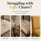📢📢 50% OFF!! ⏰ Washable Stretch Chair Cover – Baroque Gold Carved Patterns, Infinite Stretch Fit & High-Density Elastic Fabric – Royal Elegance for Your Dining Room ✨