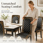 📢📢 50% OFF!! ⏰ Washable Stretch Chair Cover – Baroque Gold Carved Patterns, Infinite Stretch Fit & High-Density Elastic Fabric – Royal Elegance for Your Dining Room ✨