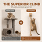 🐱 50% OFF! ✨ Cat Climbing Rope with Solid Wood Bracket – Pure Pine Modular Design, Dual-Mount for Window or Wall & Thickened Sisal Rope – Vertical Fun, Floor Space Saved 🏠