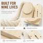 🐱 50% OFF! ✨ Cat Climbing Rope with Solid Wood Bracket – Pure Pine Modular Design, Dual-Mount for Window or Wall & Thickened Sisal Rope – Vertical Fun, Floor Space Saved 🏠