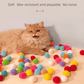 🐱 50% OFF! ✨ Plush Ball Shooting Gun for Cats – Easy Load & Shoot Design, High-Elastic Yarn Balls & Interactive Play – Strengthen Bond & Boost Your Cat's Happiness 🎯