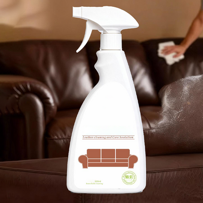 🧴 Save 50%! 🚗 All-in-One Leather Cleaner & Conditioner Spray – Sofa, Boots, Jacket & Car Seats – Gentle Deep-Cleaning, No-Rinse Formula – One Spray, All Covered ✨