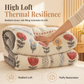 🛌 50% OFF! ✨ Double-Sided Sherpa Fleece Comforter – Snowflake Velvet & Dense Lamb Fleece Heat Lock, Ultra-Soft Velvet Touch & Durable Digital Print – Cozy Winter Warmth for Every Room ❄️