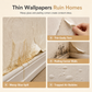 🏠 Save 50%! ✨ Thickened Non-Woven Self-Adhesive Wallpaper – 3D Textured Stripe Pattern, Peel-and-Stick Easy Install & Breathable Eco Fiber – Cozy Upgrade for Any Room 🎨