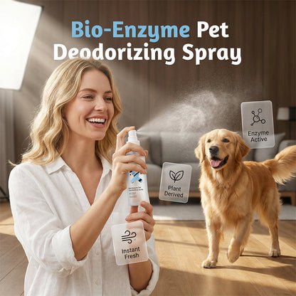 🌸 Buy 2 Get 1 FREE! ✨ Bio-Enzyme Pet Deodorizer – Plant-Derived Formula, Fine-Mist Coverage & Pet-Area Targeted Use – Fresh Home for Cats & Dogs 🐾