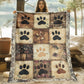 🐾 50% OFF! ✨ Cute Paw Print Soft Flannel Blanket – Cozy Warmth, Vibrant Long-Lasting Print & Versatile Everyday Use – Adorable Comfort for Bedrooms, Sofas & Pet-Friendly Homes 🛋️