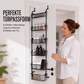 🚪 50% OFF! ✨ Over the Door Hanging Organizer – Drill-Free Installation, Multi-Tier Carbon Steel Baskets & Space-Saving Design – Practical Storage for Any Room 🧺