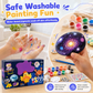 🎨 50% OFF! ✨ Kids Creative DIY Rock Painting Kit – Real Stones & Shells, Vibrant Glowing Neon Paint & Washable Safe Materials – Nurture Young Artistic Minds 🪨