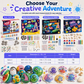 🎨 50% OFF! ✨ Kids Creative DIY Rock Painting Kit – Real Stones & Shells, Vibrant Glowing Neon Paint & Washable Safe Materials – Nurture Young Artistic Minds 🪨