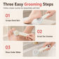 🦶 50% OFF! ✨ 3-in-1 Callus Remover & Foot Scrub – Safe 304 Stainless Steel, Soft Rubber Toe Bristles & Pumice Stone – Smooth Soft Feet in 3 Simple Steps 🔧