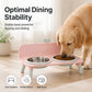 🐾 50% OFF! ✨ Elevated Detachable Pet Double Bowls – Scientific Neck Care Design, Stainless Steel & Food-Grade Materials – Ergonomic Dining for Cats & Small Dogs 🍽️