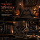 💀 50% OFF! 🎃 Skeleton Figurine – Gothic Heart Hand Gesture, Hand-Painted Bone Details & Solid Resin Build – Spooky Desk & Shelf Decor ✨