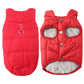🐕 50% OFF! ✨ Hooded Dog Coat – Windproof Outer Layer, Thick Polar Fleece Lining & Built-In Harness Ring – Cozy Winter Protection for Small & Medium Pets 🧥