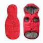 🐕 50% OFF! ✨ Hooded Dog Coat – Windproof Outer Layer, Thick Polar Fleece Lining & Built-In Harness Ring – Cozy Winter Protection for Small & Medium Pets 🧥