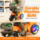 🦖 50% OFF! ✨ Electric Dinosaur Tricycle for Toddlers – 360° Spinning Stunt Action, Bright Wheel Glow & Playful Music – Stable Three-Wheel Ride for Indoor Fun 🎵