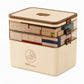 💊 50% OFF! ✨ Large Plastic Medicine Storage Box – Multi-Layer Divided Compartments, Impact-Resistant Body & Secure Foldable Handle – Organized Family First Aid in One Portable Case 📦