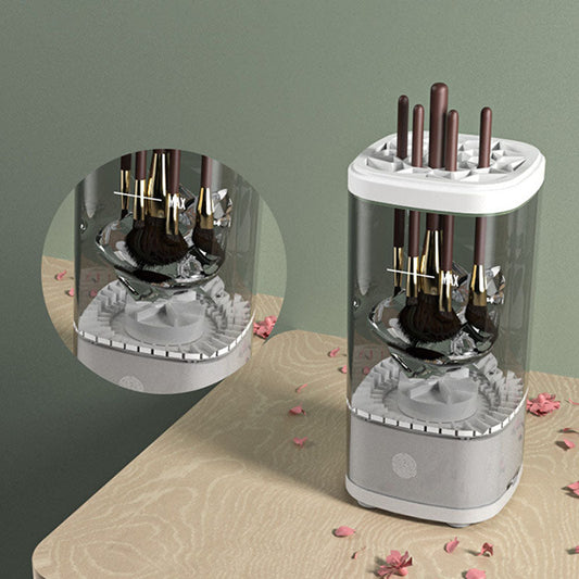 💄 50% OFF! ✨ Auto Cleaning Makeup Brush Cleaner – One-Button Deep Clean & Dry, 6500RPM Vibration & Compact Portable Design – Hygienic Brushes in Seconds 🧼
