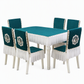 ⏳ 50% OFF! ✨ Modern Minimalist Dining Tablecloth & Chair Cover Set – Thick Quilted Padding, Nordic Swan Embroidery & Diamond Quilting – Elegant Protection for Daily Dining 🪑🦢