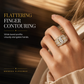 💍 50% OFF! ✨ Plated Cubic Zirconia Engagement Ring – Dazzling Marquise Cut, Multi-Layer Electroplating & Precision Hand-Set Prongs – Everyday Luxury for Every Gesture ✨
