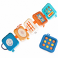 🧸 50% OFF! ✨ Sensory Busy Ball Stacking Toy – 5 Multi-Sided Activity Panels, Press Buttons & Slide Gears, Smooth Rounded Edges – Portable Fun for Travel & Play 🎈