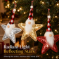 🎄 50% OFF! ✨ Sequin Santa & Star Ornaments – Shimmering Sequined Finish, Radiant Light-Reflecting Embroidery & Lightweight 17g Design – Festive Tree & Home Décor 🎅