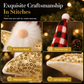 🎄 50% OFF! ✨ Sequin Santa & Star Ornaments – Shimmering Sequined Finish, Radiant Light-Reflecting Embroidery & Lightweight 17g Design – Festive Tree & Home Décor 🎅