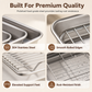 🍰 50% OFF! ✨ Rectangular Stainless Steel Baking Tray with Wire Cooling Rack – Efficient Oil Drainage, Crispy Air-Circulation Results & Warp-Resistant Steel – Multi-Purpose Oven Essential 🥓