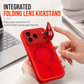 📱 50% OFF! ✨ Magnetic Matte Phone Case with Camera Lens Kickstand – Invisible Folding Stand, Instant Magnetic Alignment & Premium Frosted Finish – Slim Protection for iPhone 12–17 Series 🛡️