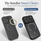 📱 50% OFF! ✨ Magnetic Matte Phone Case with Camera Lens Kickstand – Invisible Folding Stand, Instant Magnetic Alignment & Premium Frosted Finish – Slim Protection for iPhone 12–17 Series 🛡️