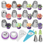 🧁 50% OFF! ✨ Professional Flower Piping Nozzle Set – Food-Grade Stainless Steel, Tri-Color Cup & Complete Kit with Piping Bag – Stunning Floral Cake Decorating Made Easy 🌸