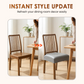 🪑 50% OFF! ✨ Waterproof Artificial Leather Seat Cover – High-Stretch Snug Fit, Secure Non-Slip Elastic Band & Stain-Resistant PU Leather – Refresh Chairs in Seconds 🧼