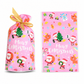 🎄 50% OFF! ✨ Christmas Drawstring Gift Bags with Ribbon – Pull & Tie Instant Closure, Sturdy Flat Bottom & Durable PEVA Material – 50Pcs Festive Packaging for Holiday Gifts 🎁
