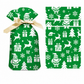 🎄 50% OFF! ✨ Christmas Drawstring Gift Bags with Ribbon – Pull & Tie Instant Closure, Sturdy Flat Bottom & Durable PEVA Material – 50Pcs Festive Packaging for Holiday Gifts 🎁