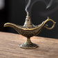 🪔 BUY 1 GET 1 FREE! ✨ Retro Aladdin Magic Lamp Incense Burner – Premium Alloy Construction, Exquisite Vintage Design & Compact Portable Size – Mystical Calm for Any Space 🪄