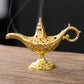 🪔 BUY 1 GET 1 FREE! ✨ Retro Aladdin Magic Lamp Incense Burner – Premium Alloy Construction, Exquisite Vintage Design & Compact Portable Size – Mystical Calm for Any Space 🪄