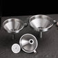 🥣 50% OFF! ✨ Stainless Steel Filter Funnel – Removable Fine Mesh Filter, Wide Opening & Smooth Fast Flow – Food-Grade Kitchen & Lab Essential in 5 Sizes ⚙️
