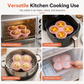 🧁 50% OFF! ✨ 3-Cavity 4-Inch Silicone Cake Mold – Instant Out Release, Heat-Resistant Flexible Design & One-Piece Durable Build – Perfect for Rainbow Cake, Pizza & Air Fryer Baking 🍕