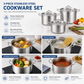 🔥 50% OFF! ✨ Borosilicate Glass Pot – Rapid Uniform Heat Transfer, Dual Riveted Handles & Scratch-Resistant Steel Base – Boil, Simmer & Steam Family Meals Effortlessly 🍲