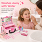 👧 50% OFF! ✨ Kids Pretend Play Makeup Kit – Washable Water-Based Colors, Portable Cantilever Case & Drop-Resistant Design – Safe Creative Fun for Every Occasion 💄