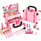 👧 50% OFF! ✨ Kids Pretend Play Makeup Kit – Washable Water-Based Colors, Portable Cantilever Case & Drop-Resistant Design – Safe Creative Fun for Every Occasion 💄