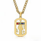 🛡️ 50% OFF! ✨ Men's Protective Pendant – Bold Stainless Steel Design, Vintage Religious Detailing & Colorful Stone Accents – Streetwear Edge with Everyday Confidence 🔱