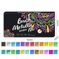 🖌️ 50% OFF! ✨ Vibrant Colors Metallic Marker Pens Set – Rich Metallic Shimmer, Smooth Ink Flow & Smudge-Resistant Finish – 12/24 Colors for Journaling, Cards & DIY Crafts 🎨