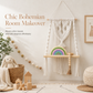 🎁 2026 NEW ARRIVALS 50% OFF! ✨ Bohemian Hand Woven Macrame Wall Hanging Floating Shelf – Artisan Hand-Knotted Patterns, Sturdy Wood Platform & Chic Tassel Design – Perfect for Books, Plants & Living Room Decor 🧶