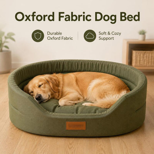 🐾 50% OFF! ✨ Cozy Reversible Cushion Pet Bed – Soft Fabric & 600D Oxford Sides, Raised Nest-Like Edges & Dotted Grip Base – All-Season Comfort for Small Pets Up to 1.5kg 🛏️