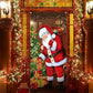 🎄 50% OFF! ✨ Christmas Door Cover for Instant Holiday Decor – Vibrant Santa & Snowman Designs, Fade-Resistant Premium Polyester & Easy Hang – Festive Cheer for Doors, Walls & Backdrops 🎅